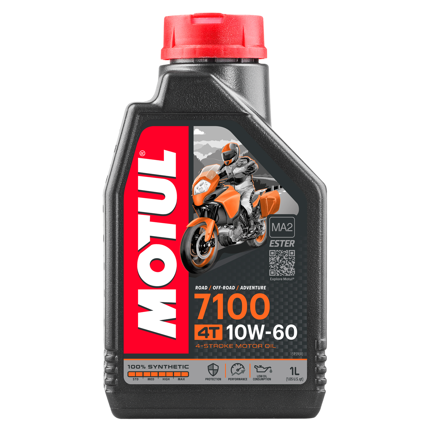 Motul 7100 4T 10W-60, 1 liter
