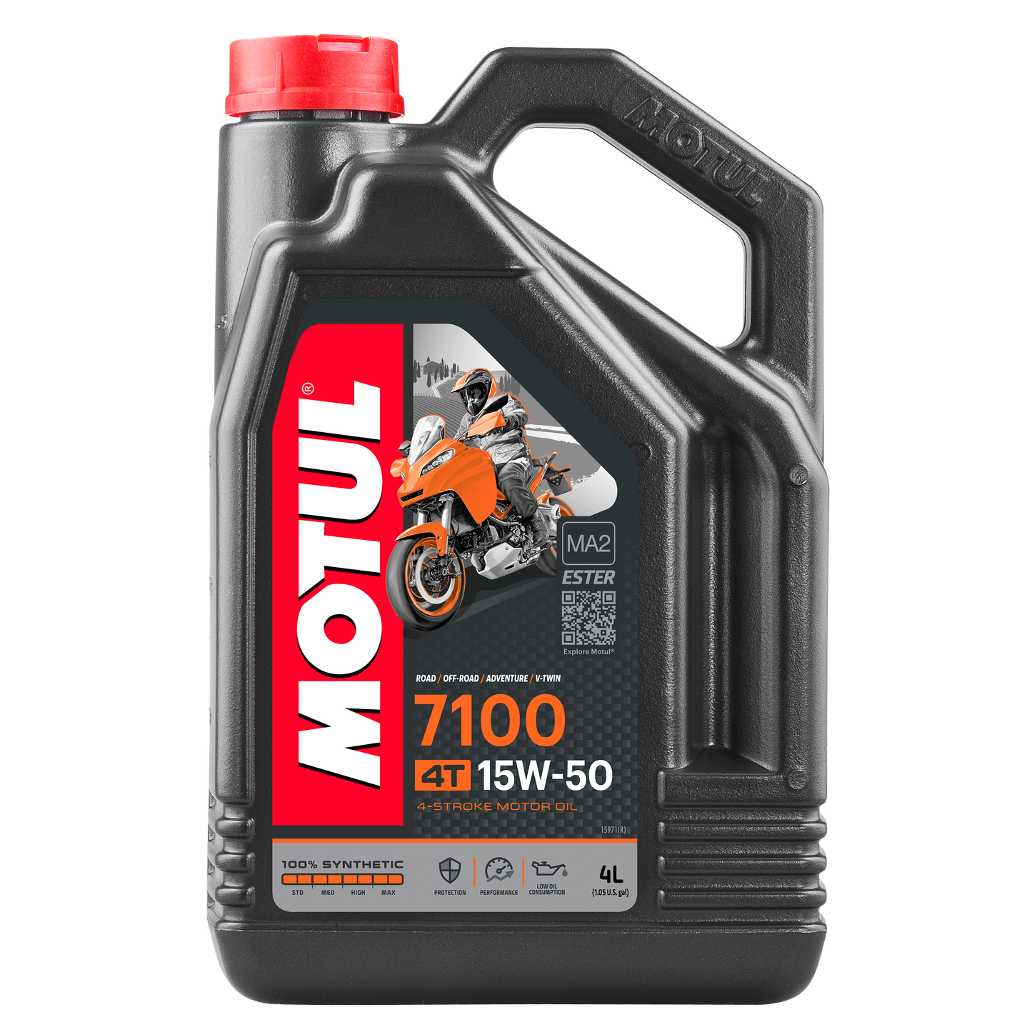 Motul 7100 4T 15W-50, 4 liter
