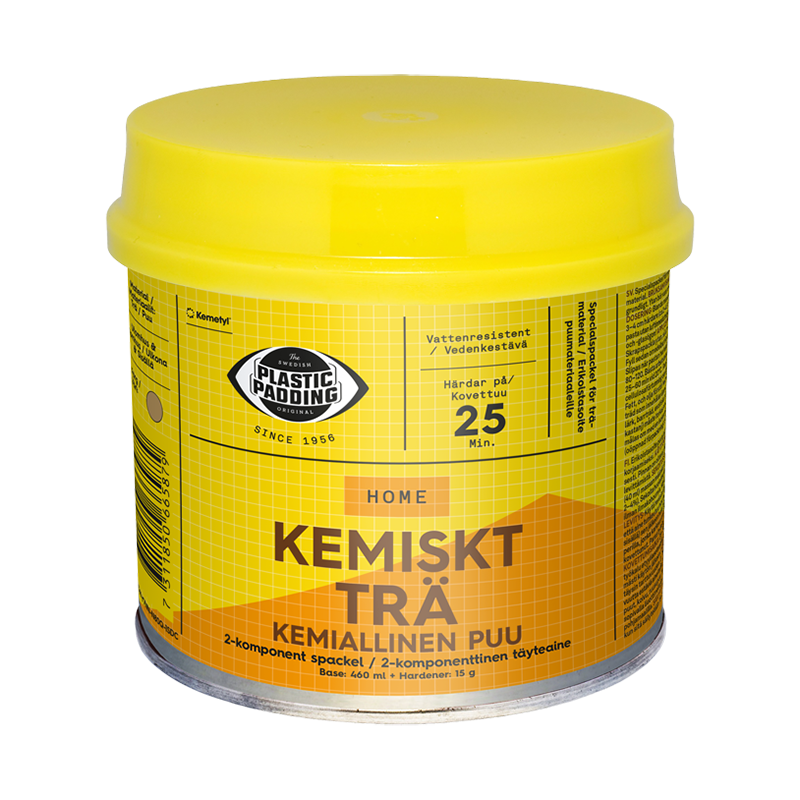 Träspackel - Plastic Padding Kemiskt Trä, 460ml