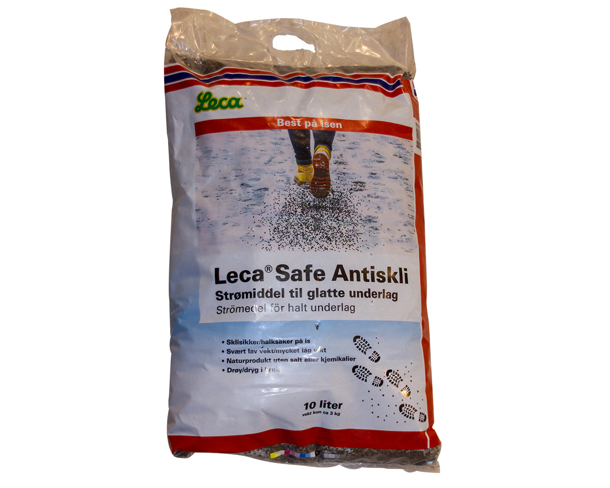 Halkskydd Leca Safe Anti-Halk, 10 liter