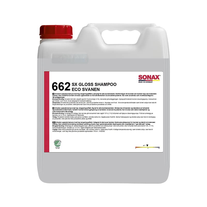 Sonax SX Gloss Shampoo Eco Svanen, 10 liter