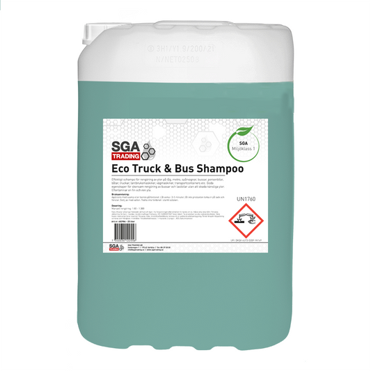 SGA Eco Truck & Bus Shampoo, 25 liter