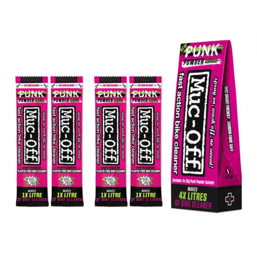 Muc-Off Punk Powder Bike Cleaner 4-pack