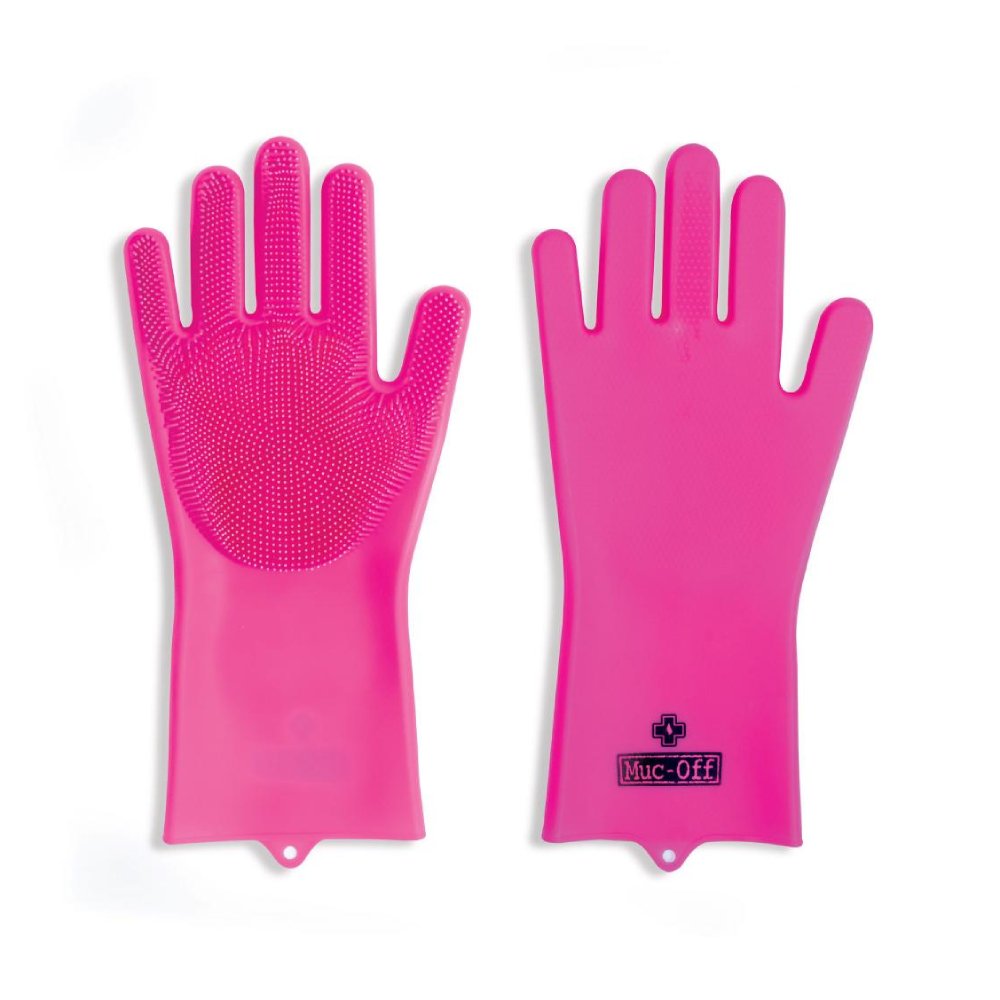 Muc-Off Deep Scrubber Gloves PINK