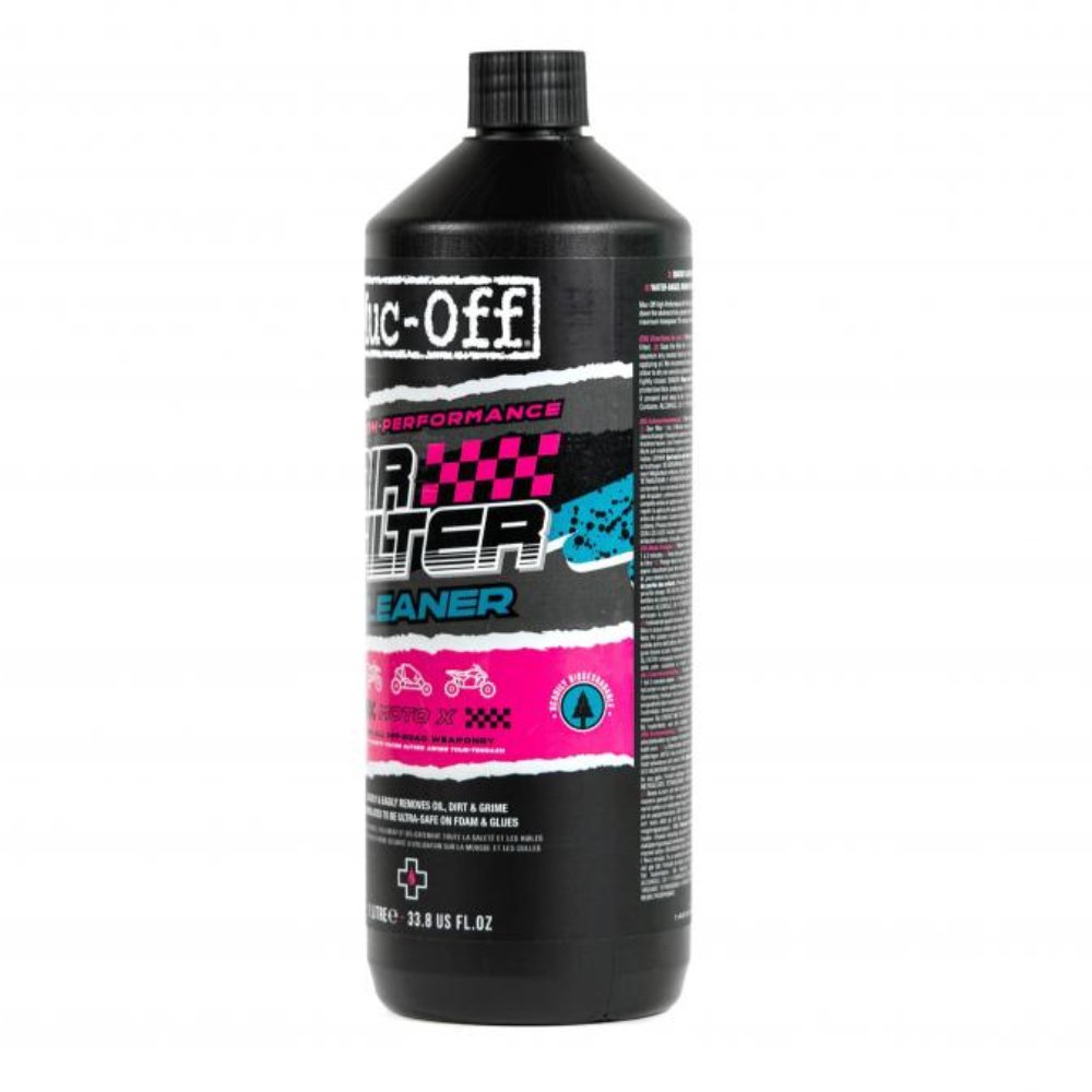 Muc-Off Motorcycle Air Filter Cleaner, 1 liter