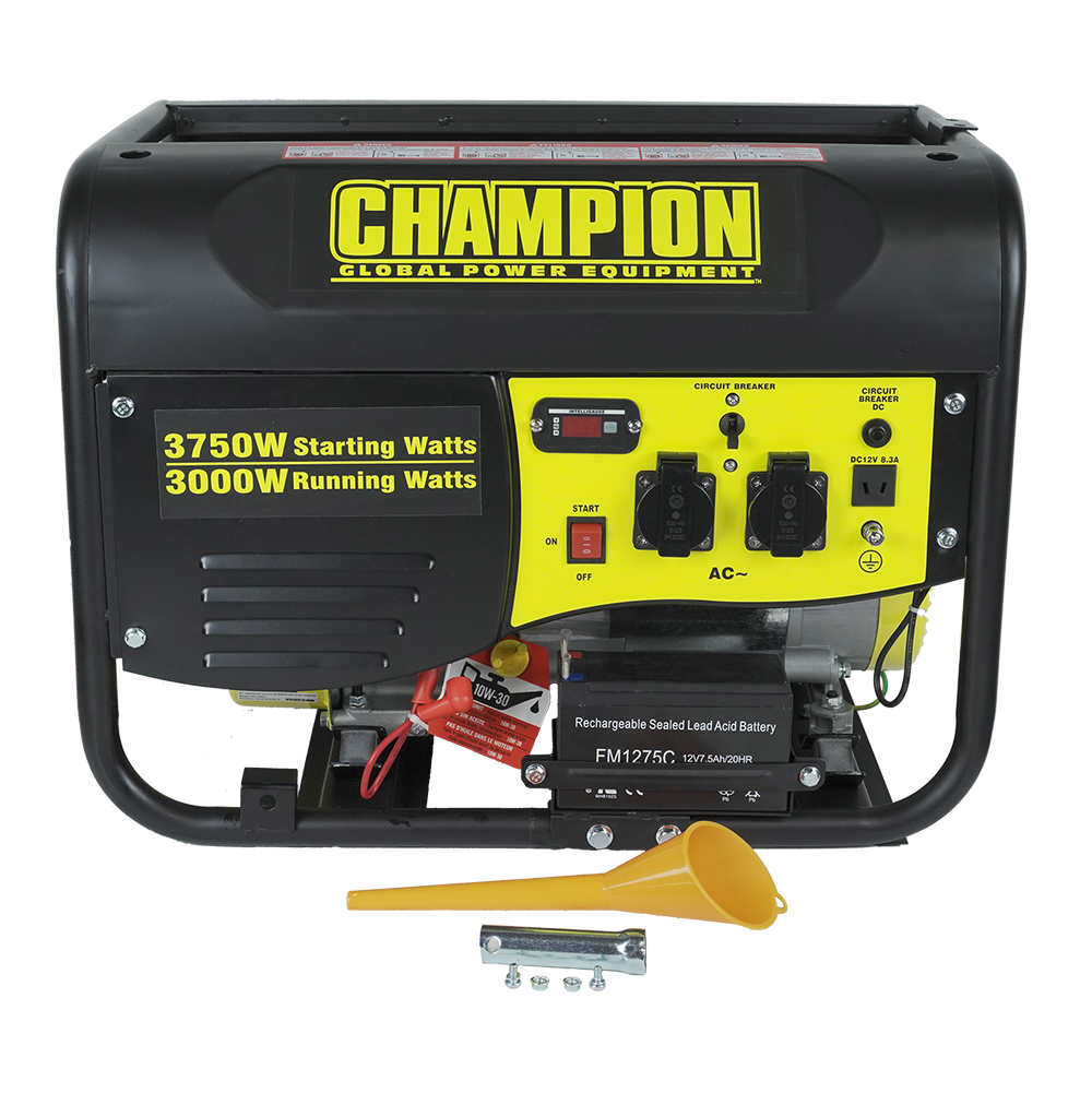 Elverk Champion Bensin 3500W CPG4000E1-EU-SC