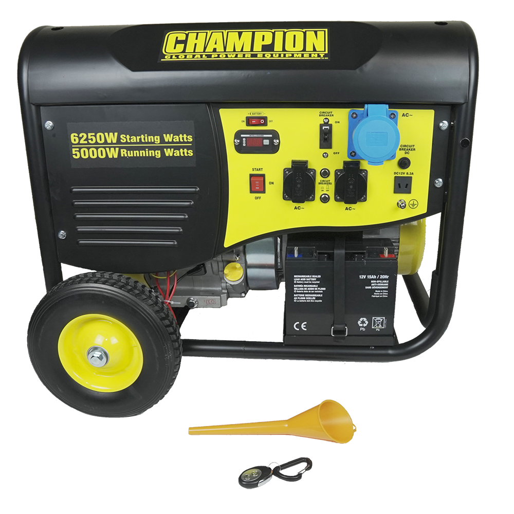 Elverk Champion Bensin 5500W CPG6500E2