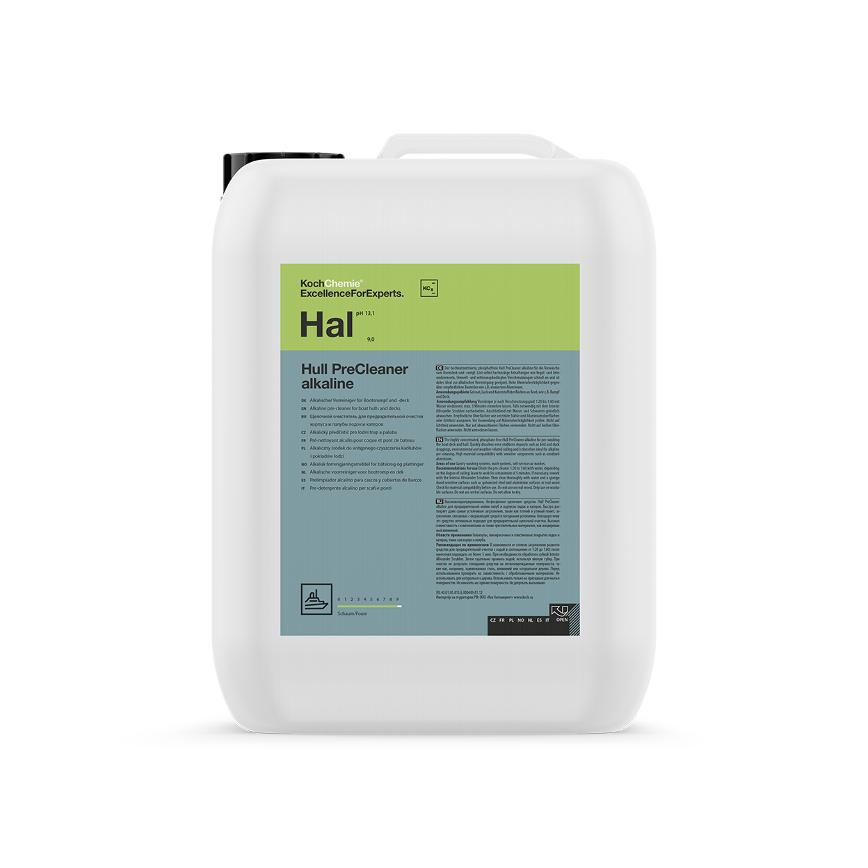 Förtvättsmedel Koch-Chemie Hull PreCleaner Alkaline, 10 liter