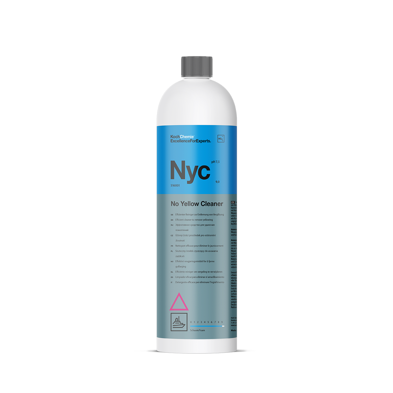Vattenlinjetvätt Koch-Chemie No Yellow Cleaner, 1 liter