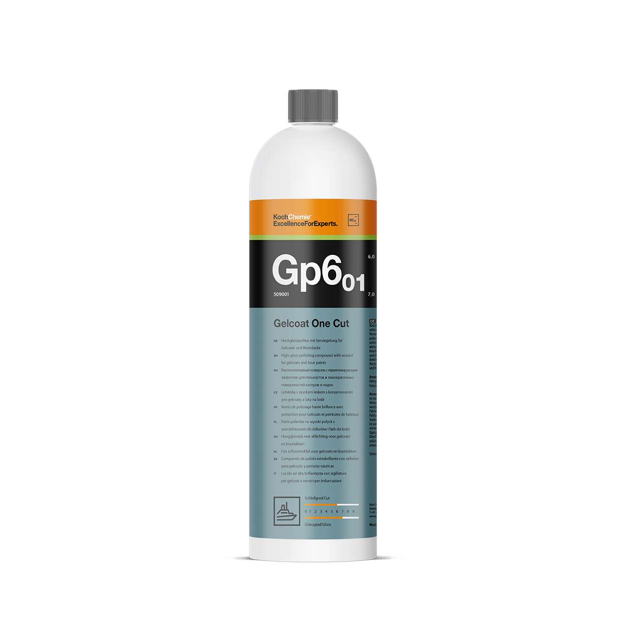 Båtpolermedel Koch-Chemie Gelcoat One Cut Gp6.01, 1 liter