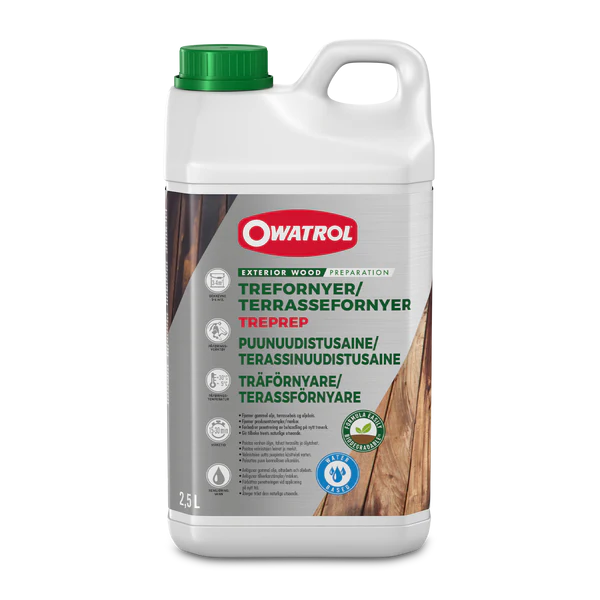 Terrassförnyare Owatrol Treprep, 2,5 liter