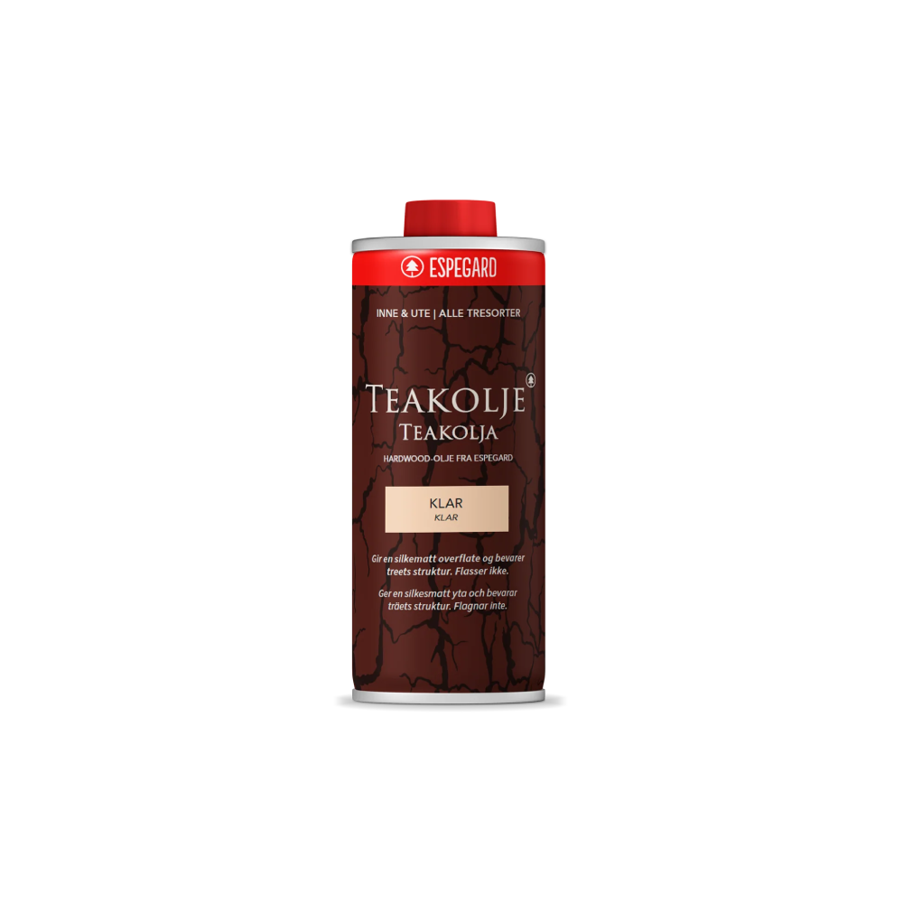 Teakolja Espegard Klar, 450 ml
