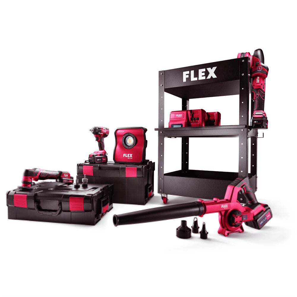 Rullvagn Flex Polermaskiner