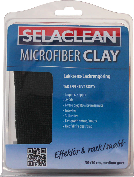 Selaclean Microfiber Clay Medium Grov, 30x30cm