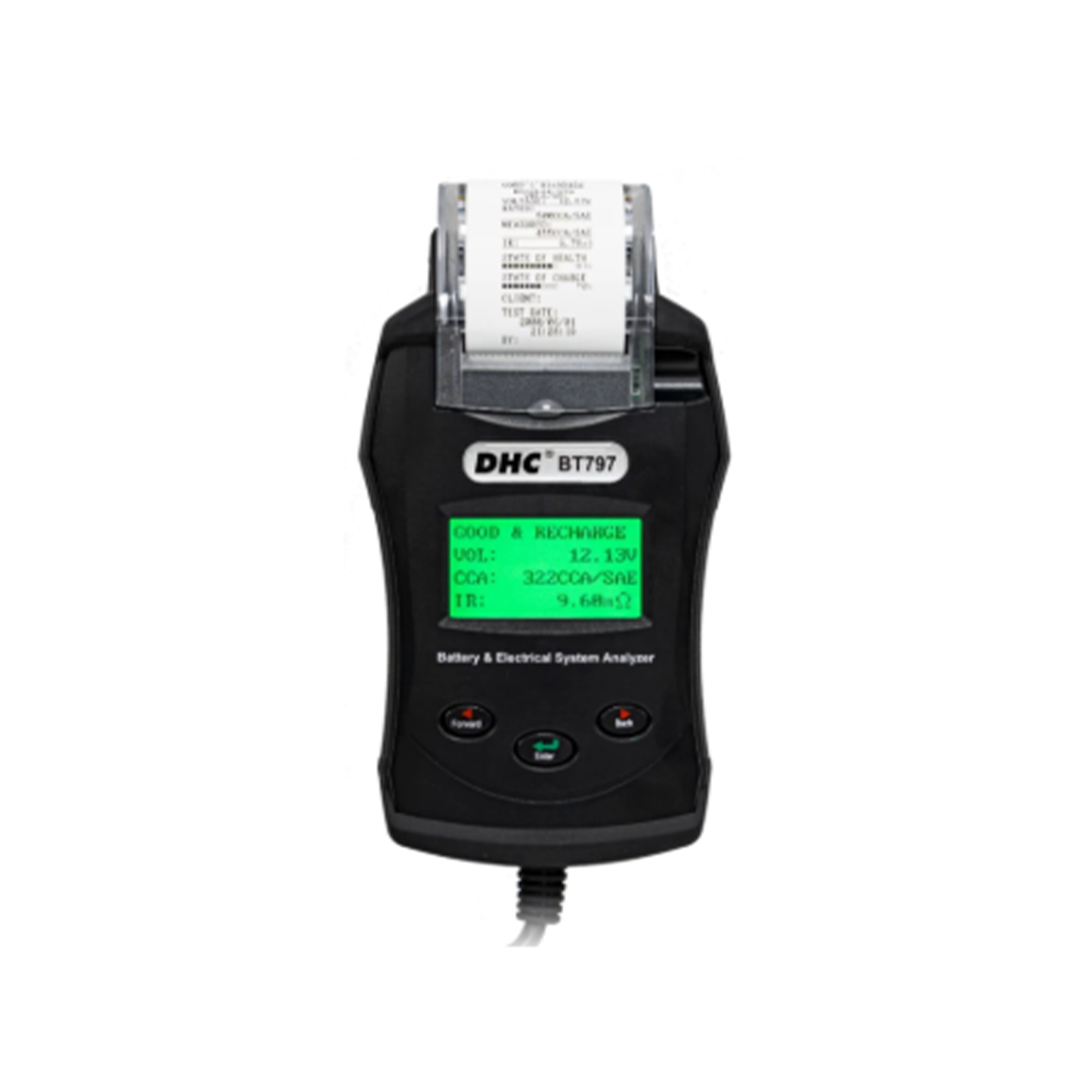 Batteritestare BT797 DHC med skrivare