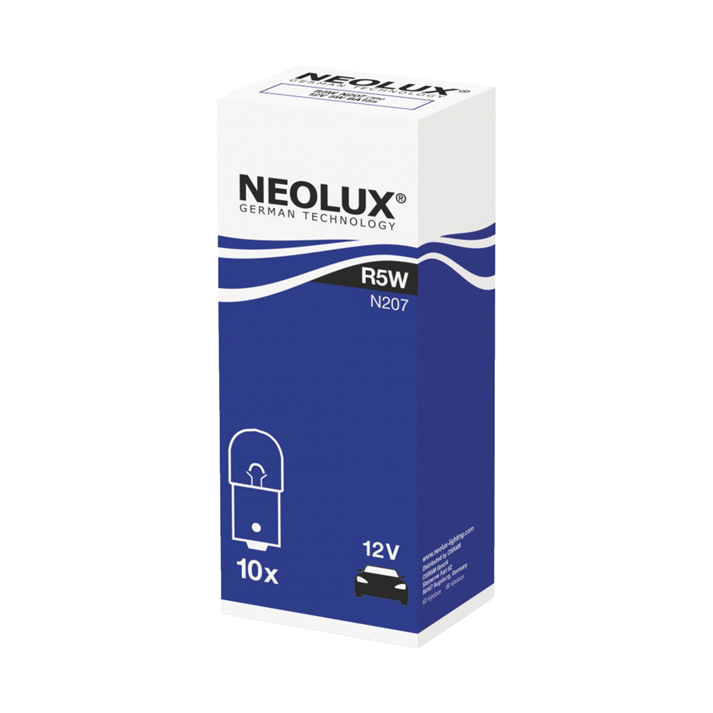 Blinkerslampa OSRAM Neolux N207 R5W 5W BA15S