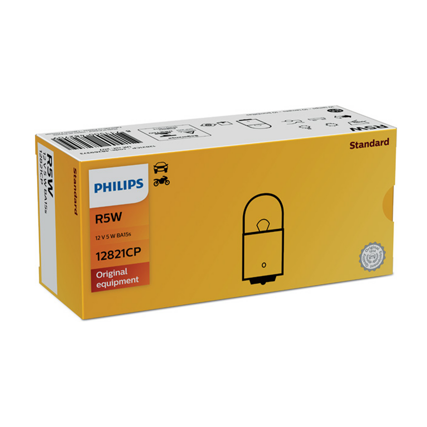 Blinkerslampa Philips R5W, 12V 5W BA15s