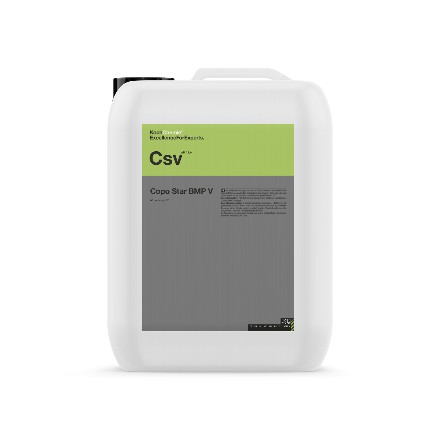 Alkalisk förtvätt Koch-Chemie Copo Star BMP V (VW), 21 kg