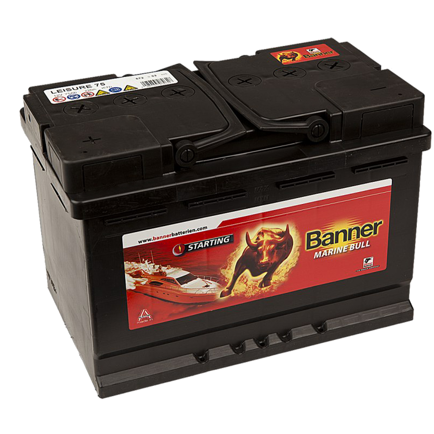 Fritidsbatteri Banner Marine Bull Leisure 75Ah