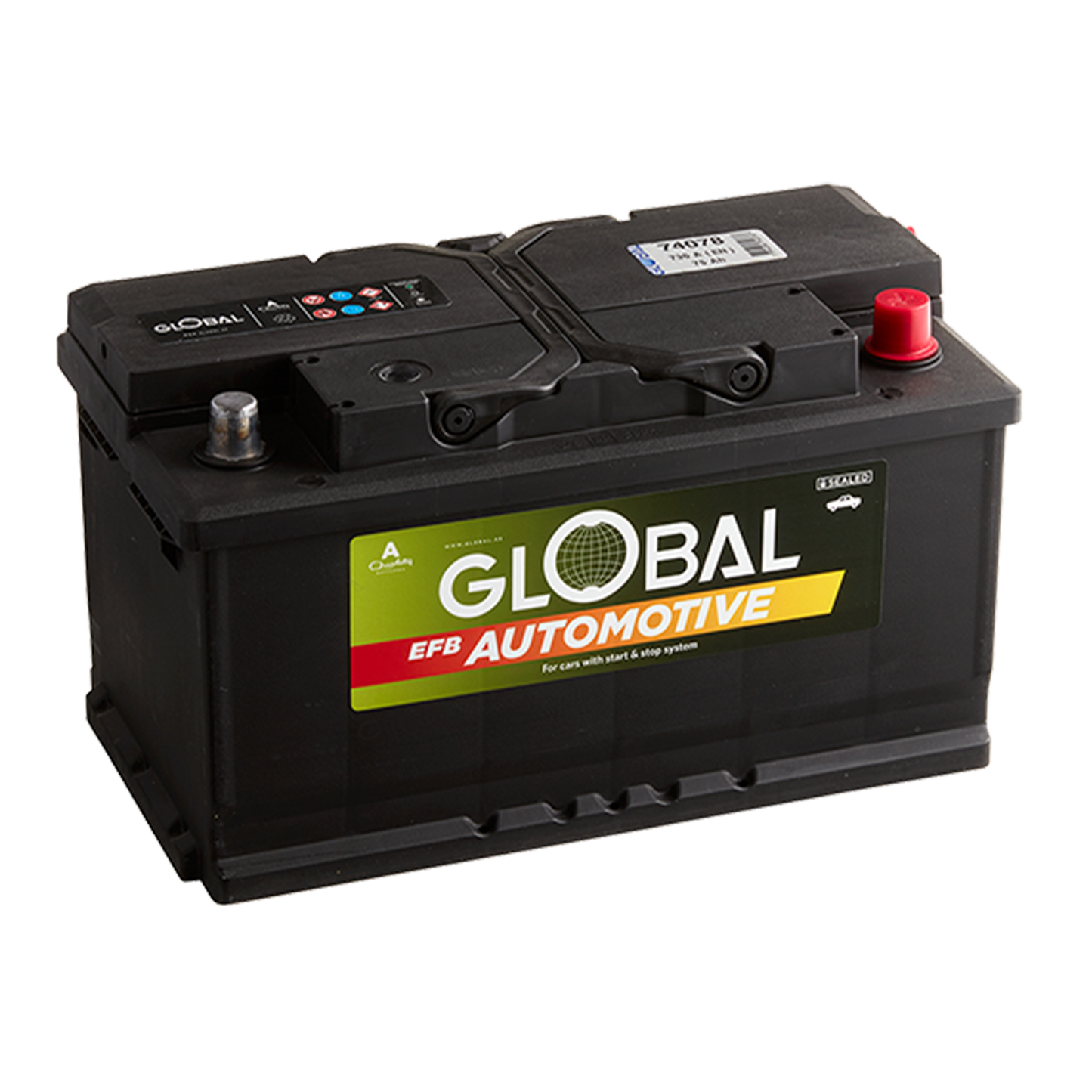 GLOBAL EFB LB4 START/STOP Batteri 75Ah