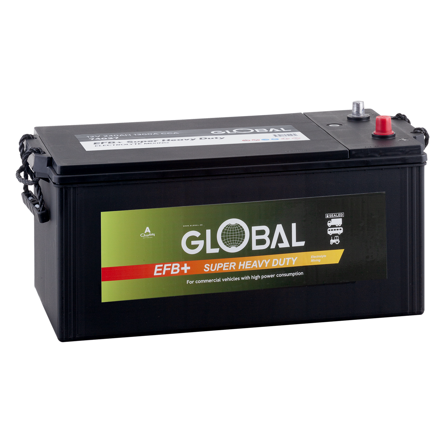 GLOBAL EFB+ SHD C START Batteri 240Ah