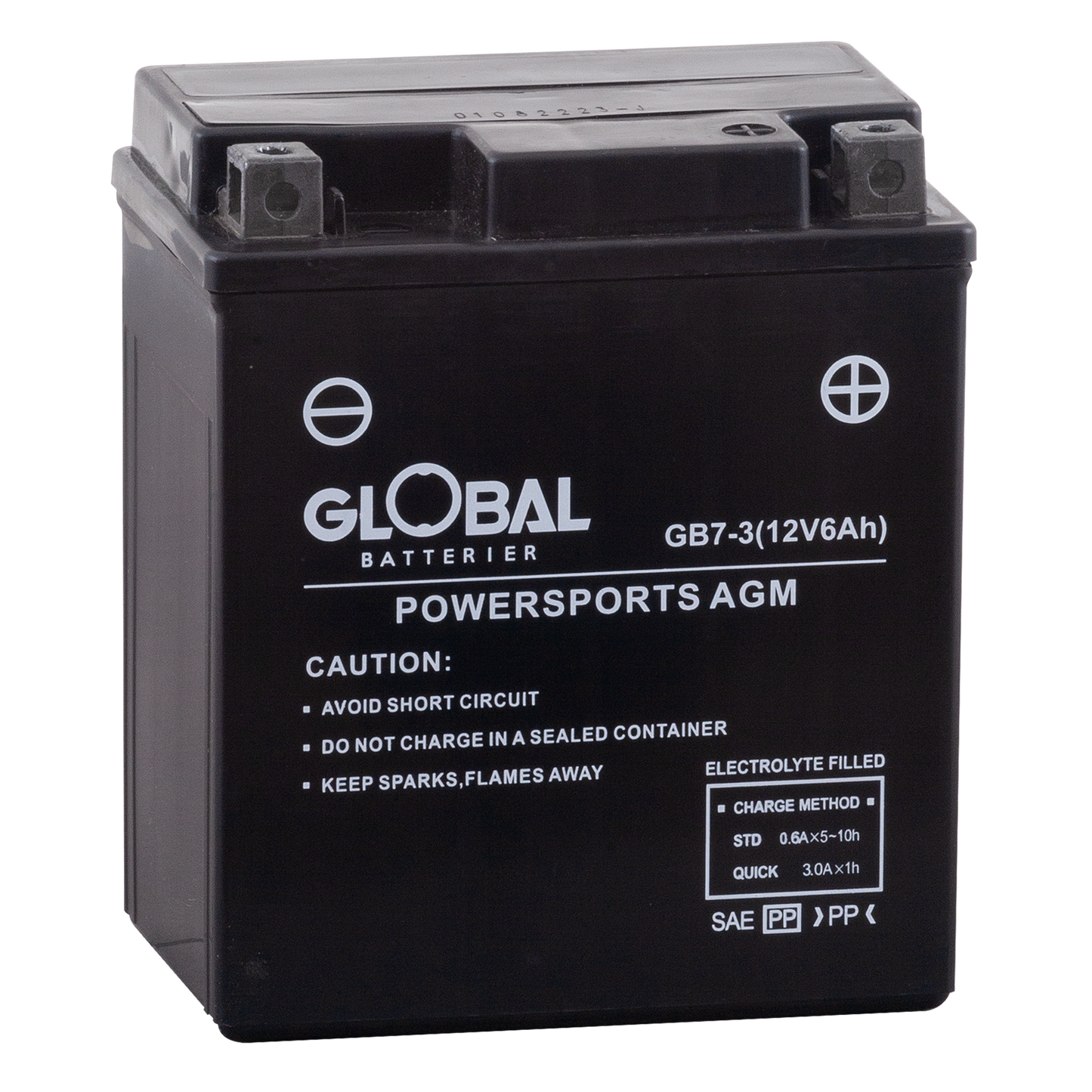 GLOBAL GB7-3 FA MC Batteri 6Ah
