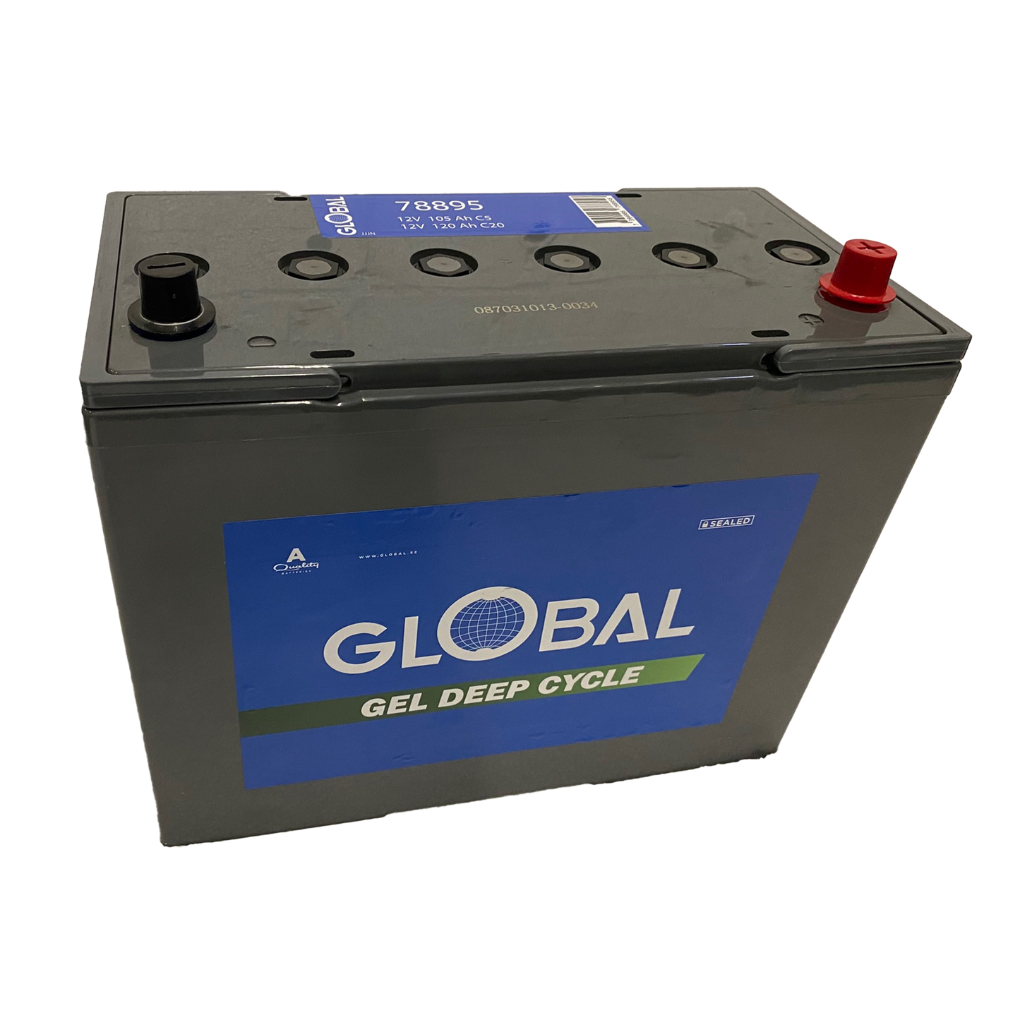 GLOBAL GL BCI-12 GEL 12-120 Batteri 120Ah