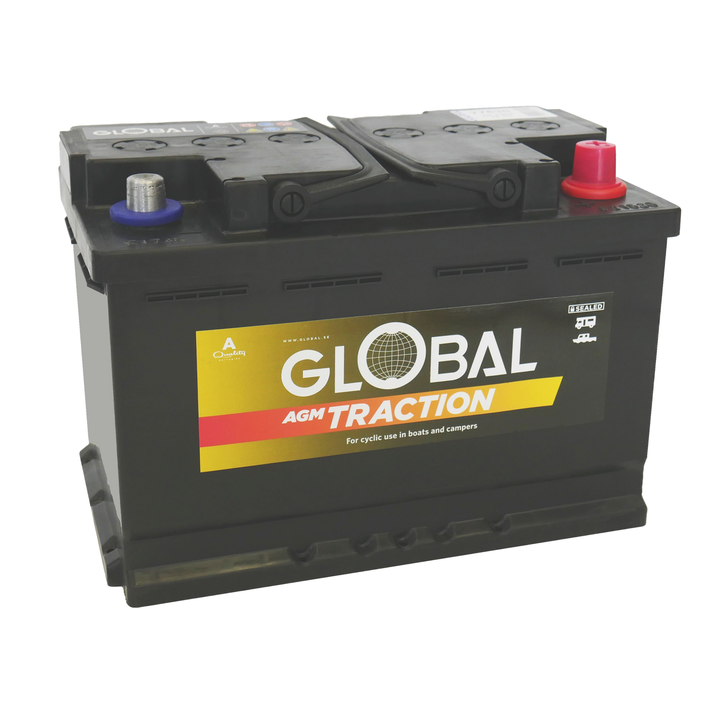 GLOBAL GL L3 55 AGM Batteri 70Ah