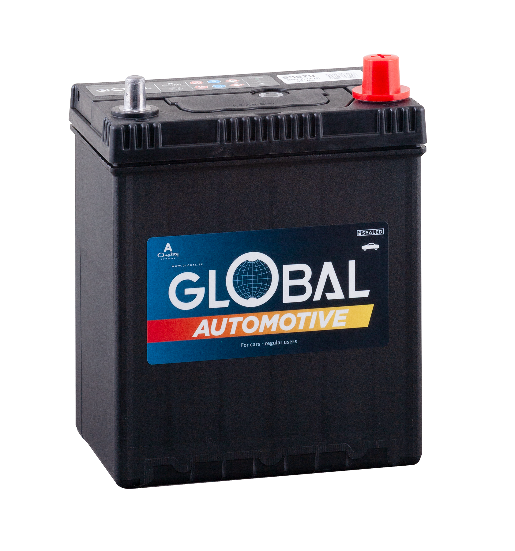 GLOBAL SMF B19L START Batteri 35Ah
