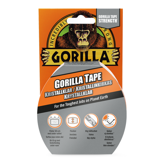 GORILLA TAPE KLAR 48MM 8,2M