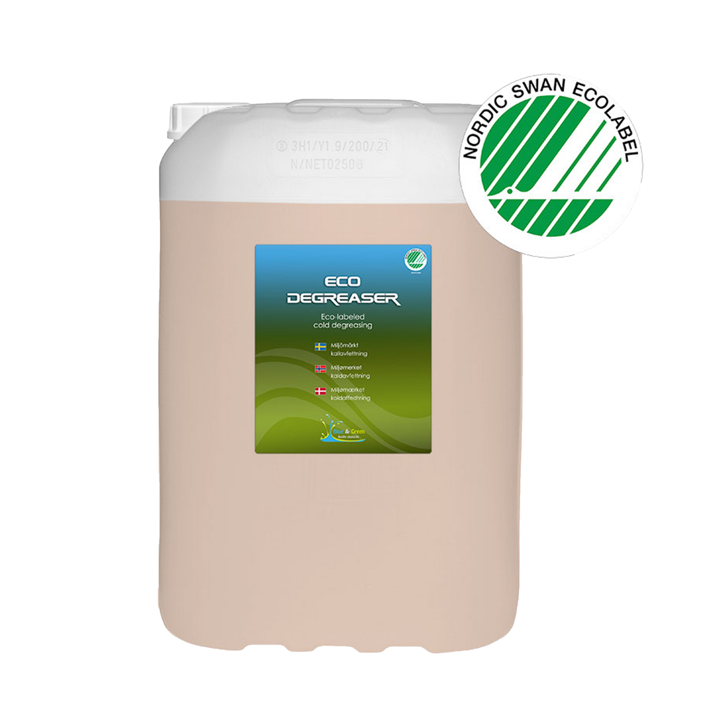 Kallavfettning Blue & Green ECO Degreaser, 25 liter