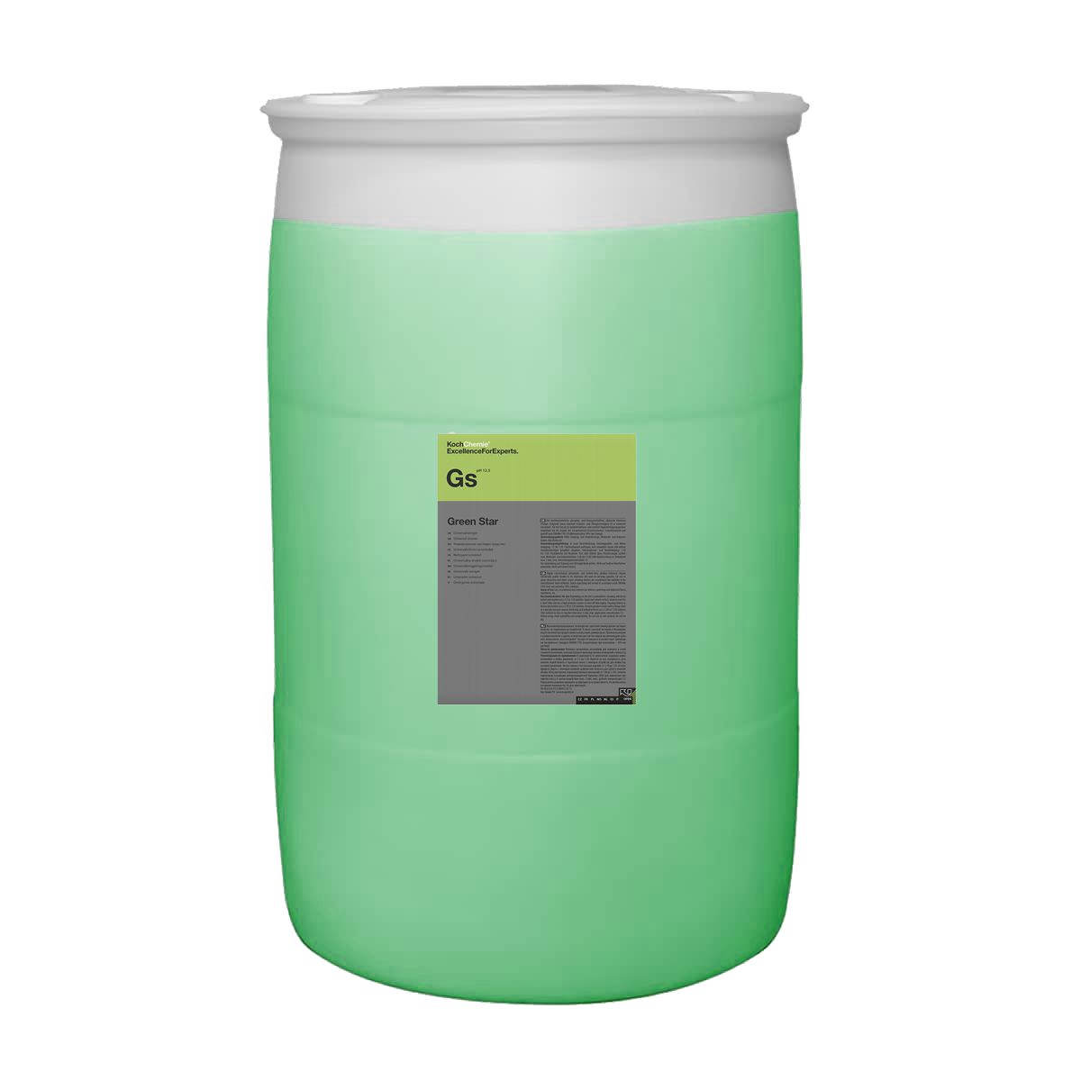 Alkalisk förtvätt Koch-Chemie Green Star, 225 kg