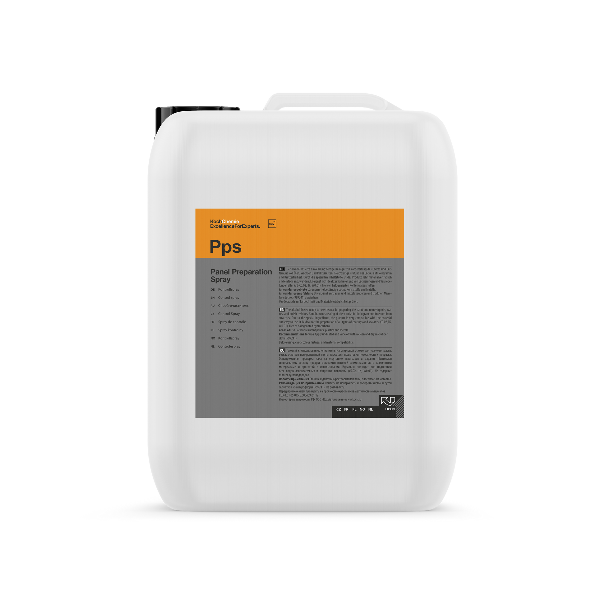 Djuprengöring Koch-Chemie Panel Preparation Spray, 5L