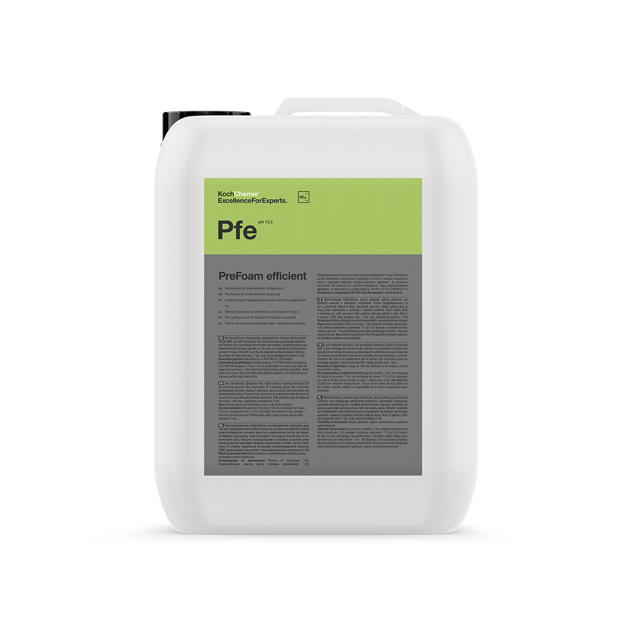 Alkalisk förtvätt skummande Koch-Chemie Pfe PreFoamEfficient, 5L