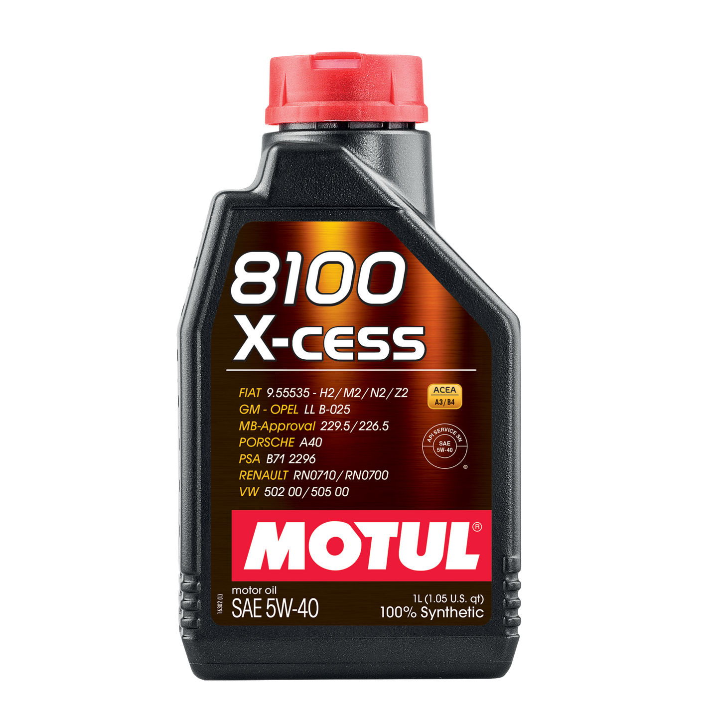 Motul 8100 X-CESS 5W-40, 1 liter