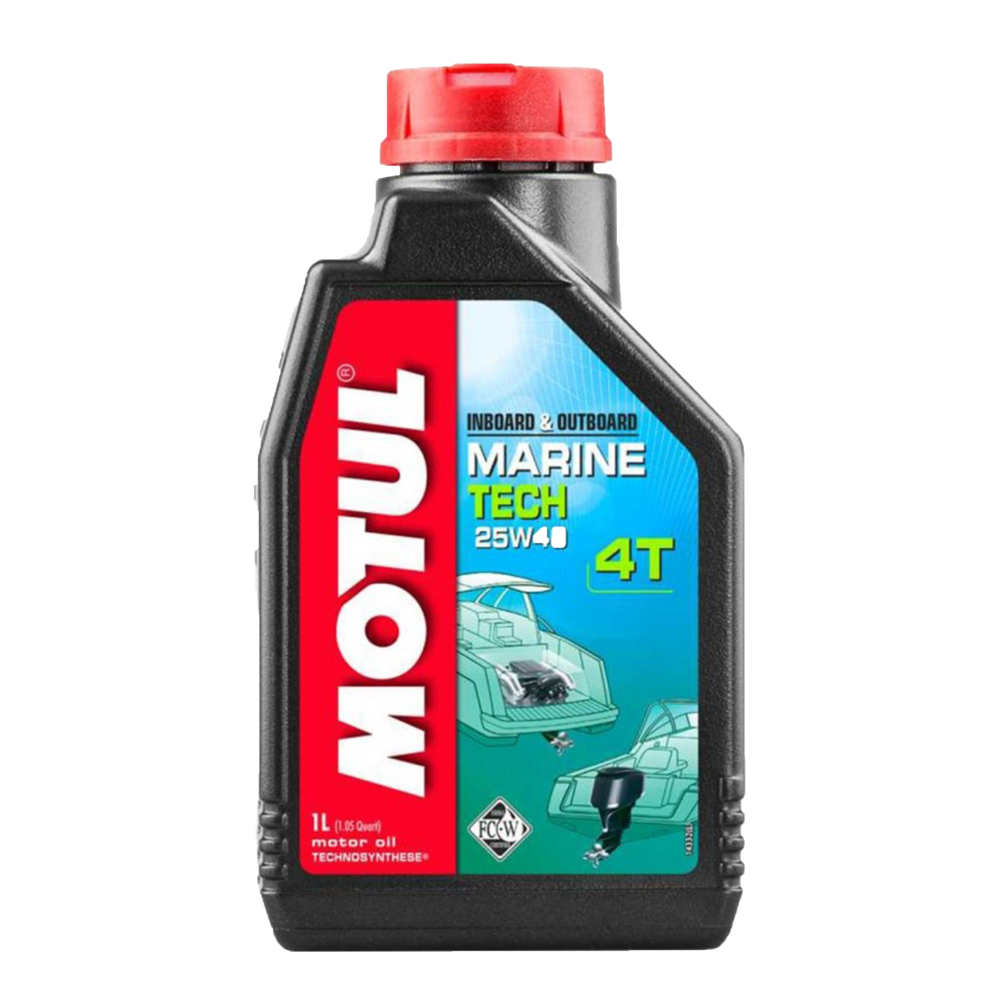 Motul MARINE TECH 4T 25W-40, 1 liter