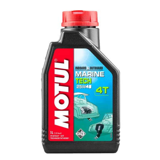 Motul MARINE TECH 4T 25W-40, 1 liter