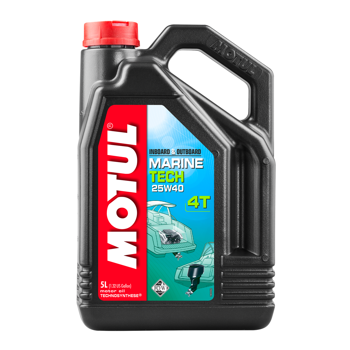 Motul MARINE TECH 4T 25W-40, 5 liter