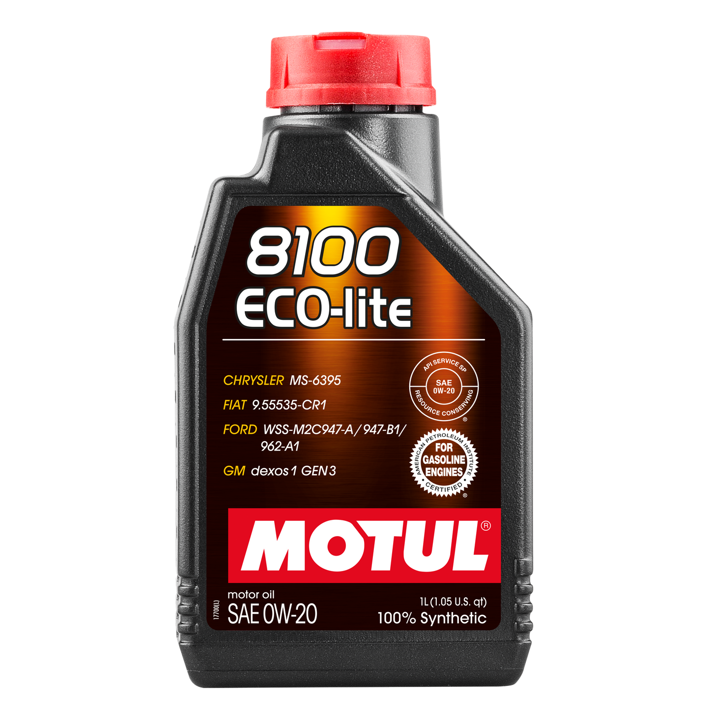 Motul 8100 ECO-LITE 0W-20, 1 liter