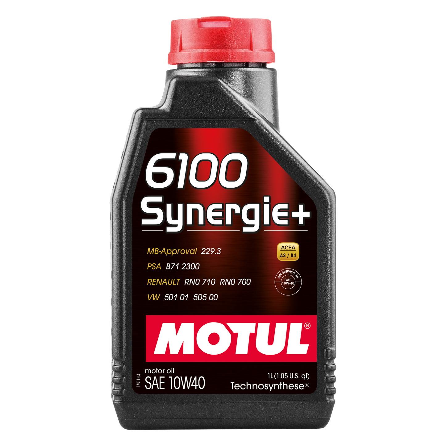 Motul 6100 SYNERGIE+ 10W-40, 1 liter