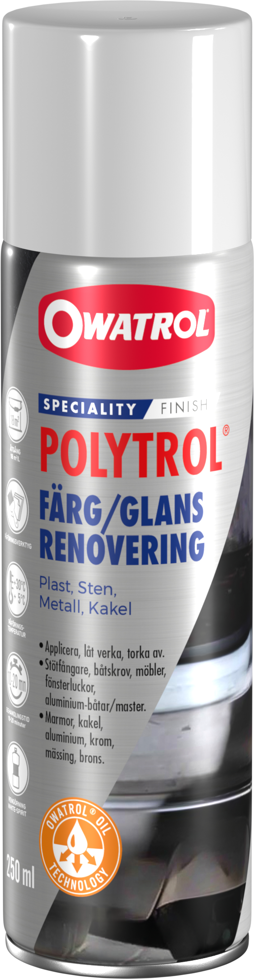 Färg-och glansförnyare Owatrol Polytrol, 250 ml spray