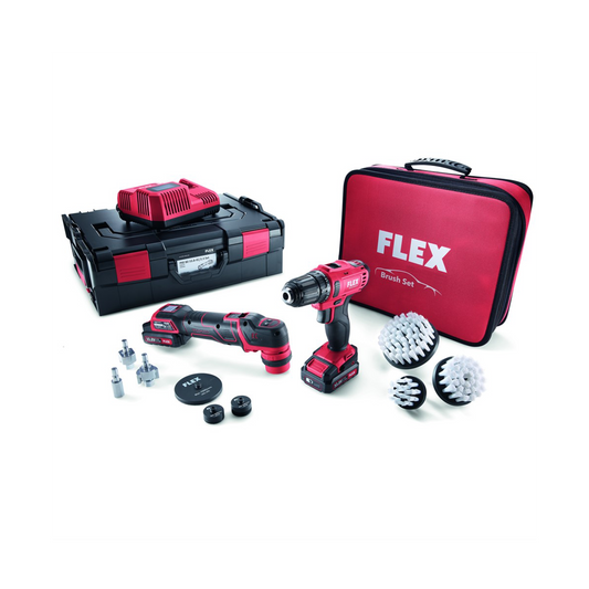 Polermaskin Kit Flex PXE80+DD2G10.8-EC