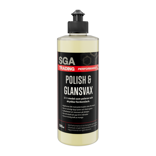 Glansvax SGA Performance Polish & Vax, 500 ml
