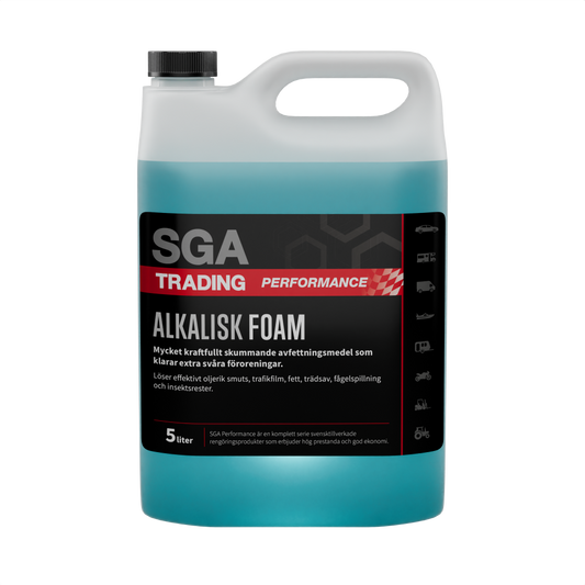 Alkalisk skumavfettning SGA PERFORMANCE Alkalisk foam, 5 liter
