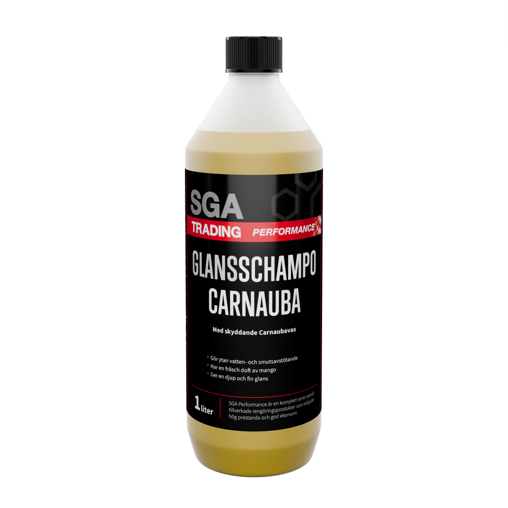 Bilschampo SGA PERFORMANCE Glansschampo Carnaubavax 1 Liter