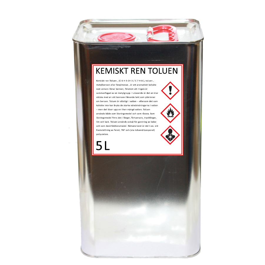 FM Kemiskt ren Toluen, 5 Liter