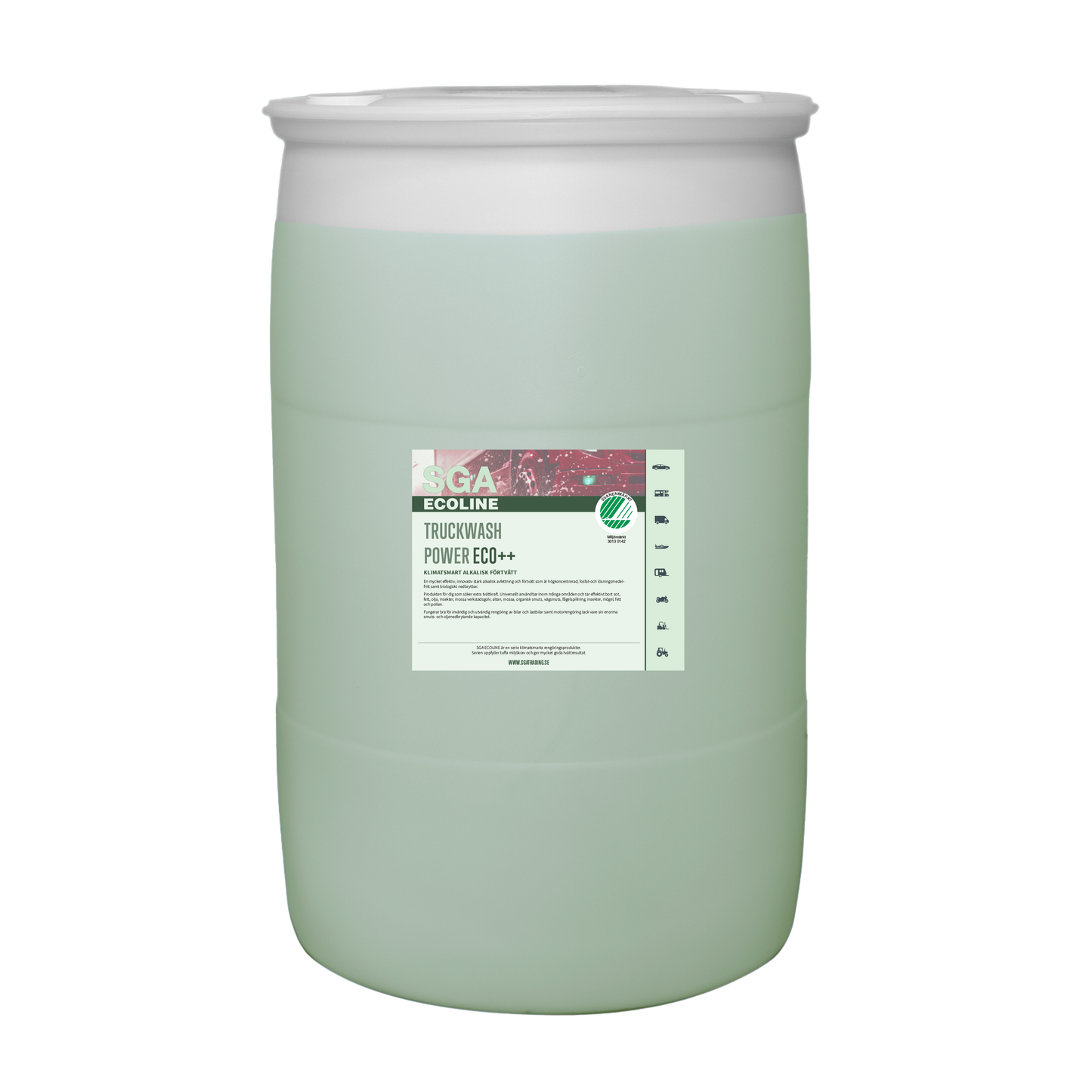 Svanenmärkt SGA Ecoline Truckwash Power ECO++, 200 Liter