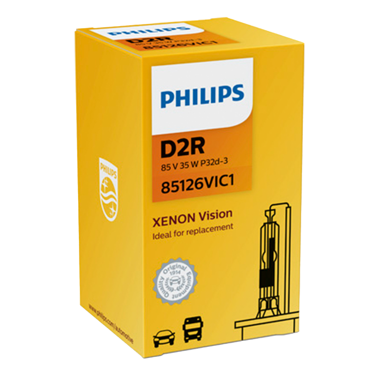 Xenonlampa Philips Xenon Vision D2R 35W P32d-3