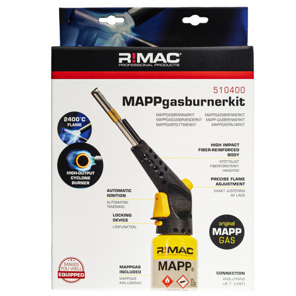 RIMAC MAPP-Gasflaska Kit, 400g
