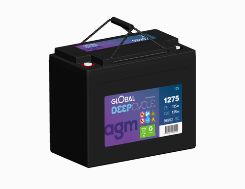 GLOBAL L-1275 DC AGM Batteri 135Ah